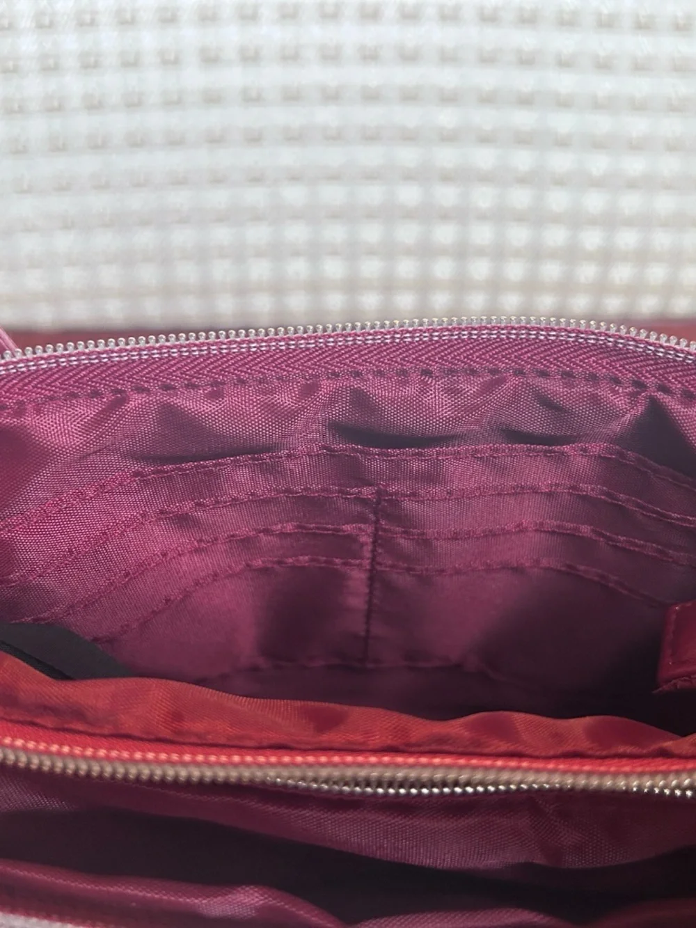 Apt. 9 Red Safe Keeper RFID-Blocking Wallet Crossbody Bag